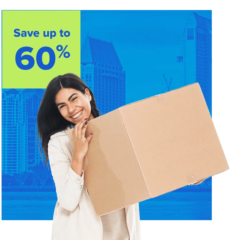 Reliable shipping from San Diego at low, discounted rates.
